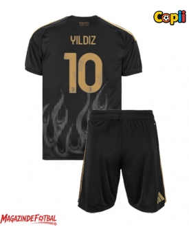 Juventus Kenan Yildiz #10 Echipament de Fotbal Replică 2026-27 Copii Treilea (+ Șorturi)